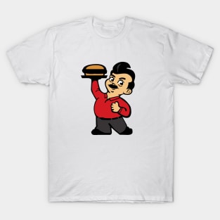 Big Ron - Ron Swanson Burger Cook-Off Champ T-Shirt